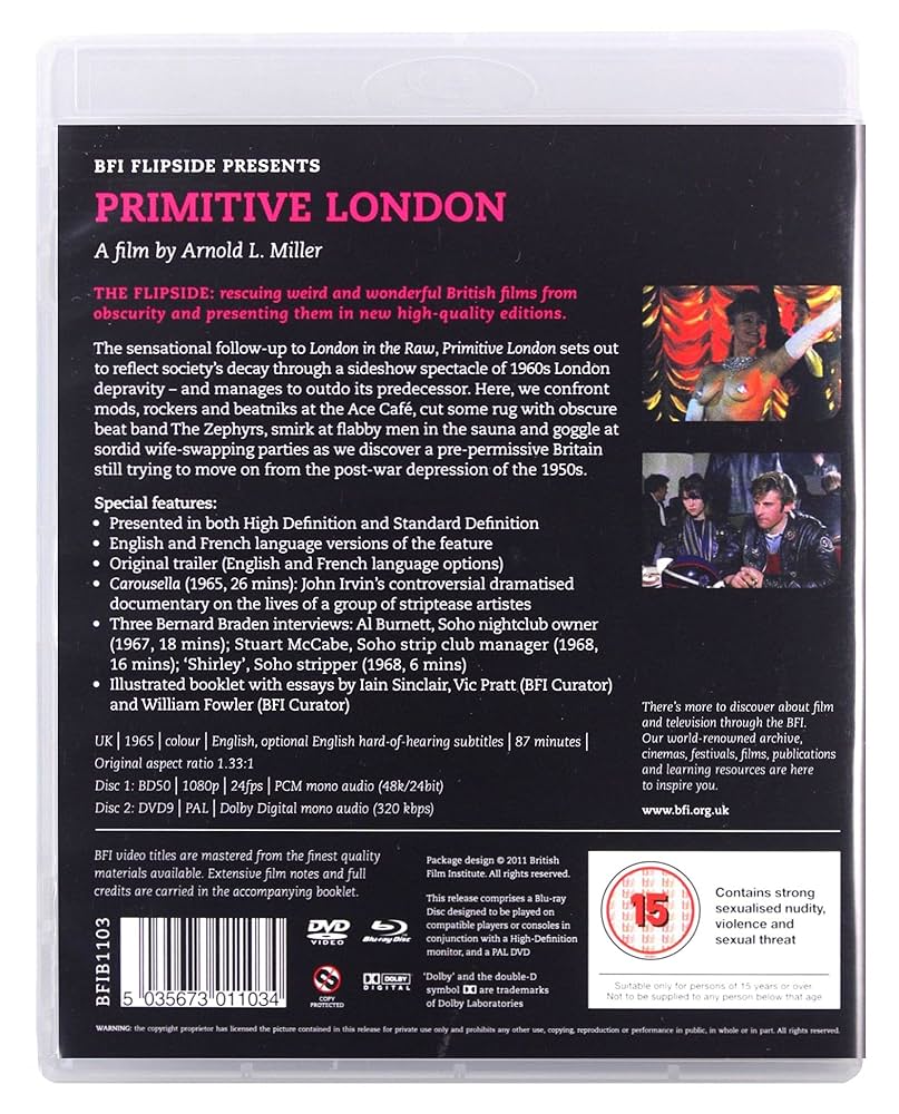 Amazon.com: Primitive London [Blu-ray] : Macdonald Hobley